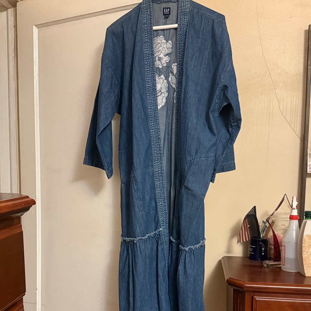 Banana Republic Blue Denim Jacket